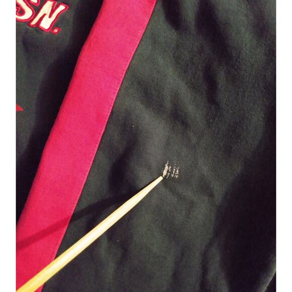 US Polo Assn. Hoodie Mens 2XL Blue Hooded Sweatshirt Cotton Hood Spell Out - Picture 5 of 14